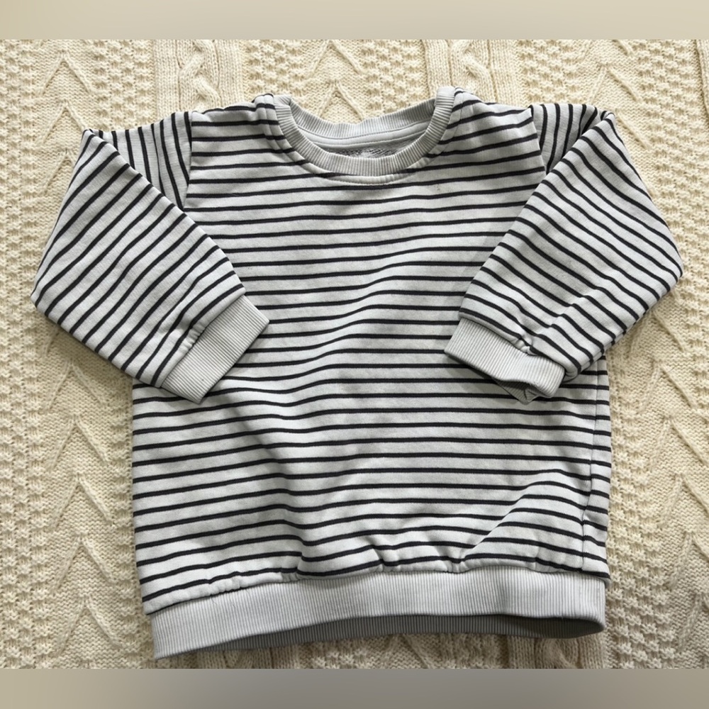 M&S Striped Sweater (12-18M)